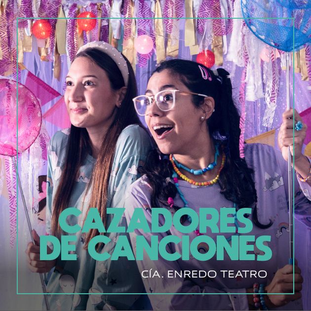 CAZADORES DE CANCIONES en OFF LATINA teatro Madrid infantil musical