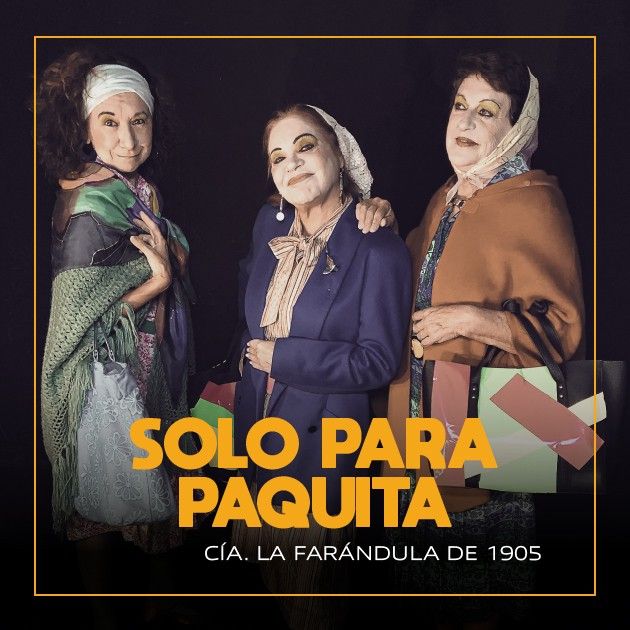 solo para paquita en off latina teatro madrid comedia negra